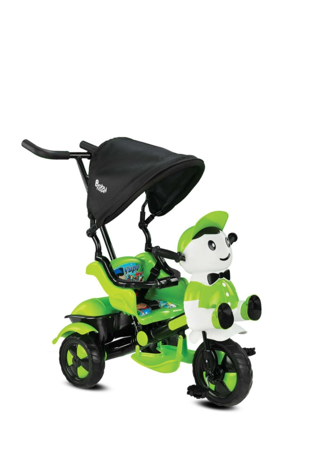 Babyhope Çift Kol Yeşil Panda Ümit Bisiklet 125 Yupi
