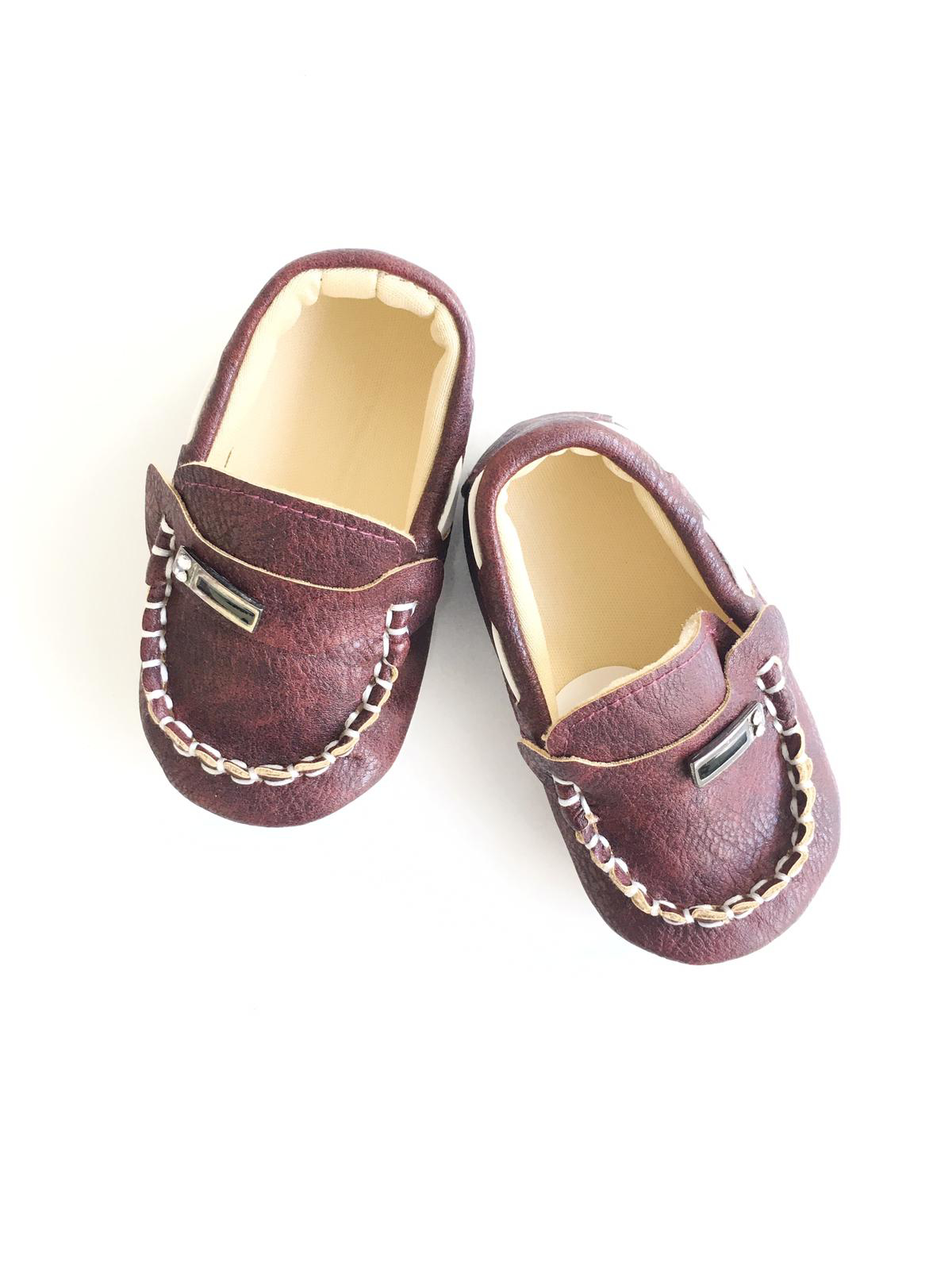 Papulin Bebe Ayakkabı Bordo-Klasik